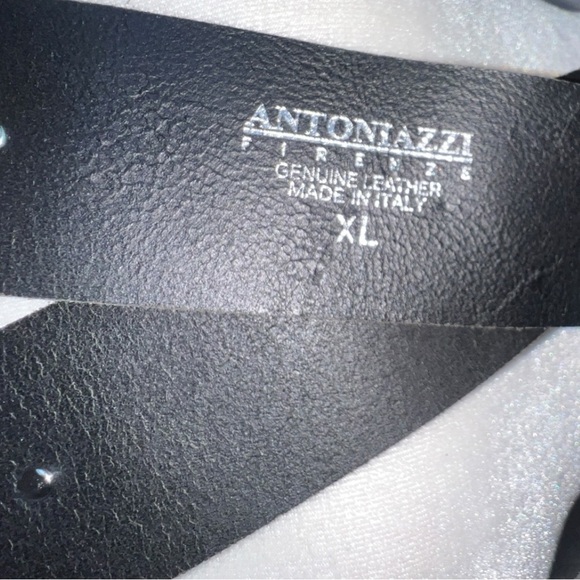 Antoniazzi Firenze Vintage Y2K Phoebe Floral Boho Chunky Statement Leather Belt main image 12